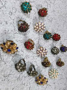 Vintage Costume Rings Collection