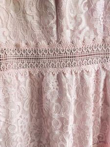 Pink Lace Vintage Dress SAVANA