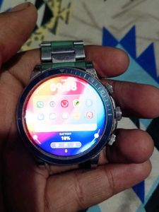 Pebble Chrome Watch God Condition 1day Battery