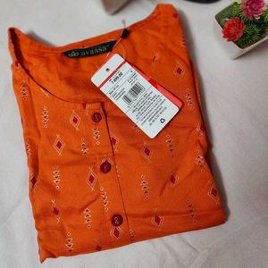 Coral Print Kurti
