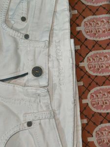 White Bell Bottom Jeans