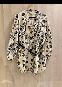 Floral Print Romper