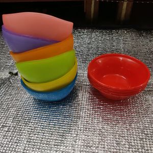 Set Of Colourful Bowls
