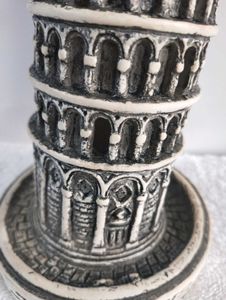 Vintage Leaning Tower of Pisa Statue from Italy
