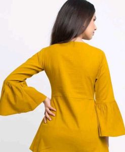 💛Cute Yellow Tunic Dress ✨