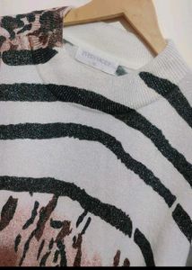 Multi Printed Winter Top For Girl Or Woman 40 Bust