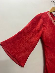 Red Tunic Top