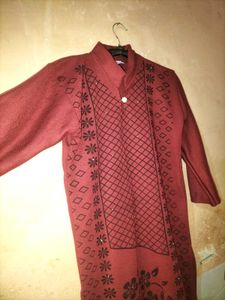 Woolen Kurta Set
