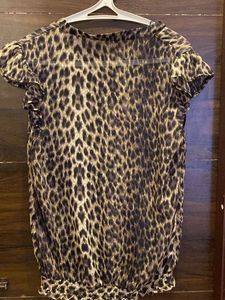 atmosphere Y2K leopard print top