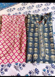 Two Stylish Women's Kurtas