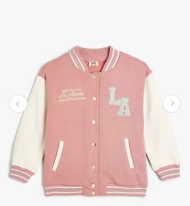 Cute Pink Varsity Jacket