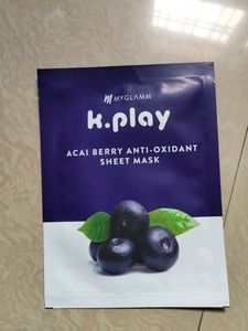 MyGlamm K.Play Acai Berry Anti-Oxidant Sheet Mask