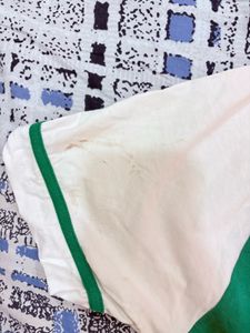 Green Crop Top Strechable