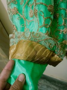 Mint Green Sharara Pants