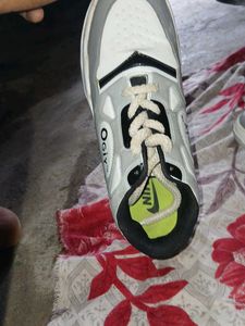 OGIY &amp; Nike Sneakers // White &amp;Grey