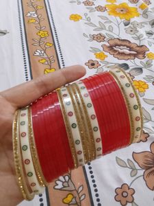 Beautiful Red Colour Bridal Chura