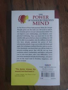 The Power of Your Subconscious Mind