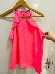 Pink Ruffle Beautiful Top