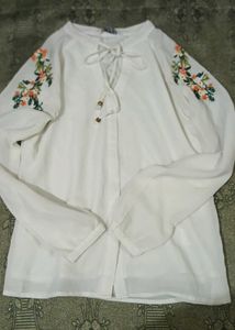 Floral Embroidered Top
