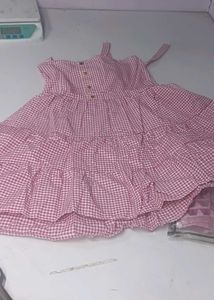 Sweet &amp; Sassy Pink Gingham Mini Dress – Your Perfe
