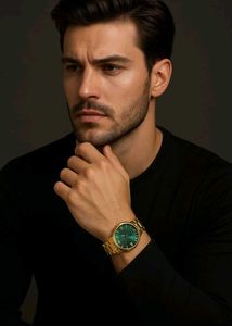HMT Quartz Gold Tone Wrist Watch