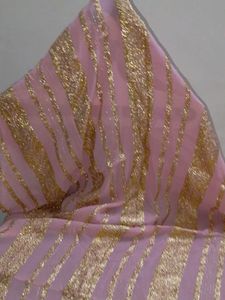 Pink Kurta paint dupatta 🩷