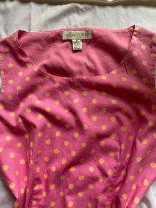 Pink Polka Dot Dress