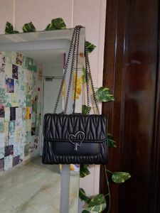 Chic Black Shoulder Bag