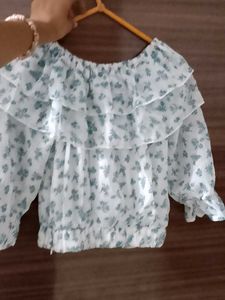 Floral Off-Shoulder Top