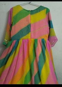Beautiful Festive Wear Anarkali Set