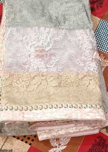 Elegant Embellished Saree