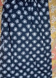 Navy Blue Sleeve Less Nighty