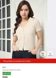 Cute Button-Down Top