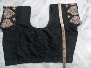 Beautiful Partywear Stitched Black Blouse 👚