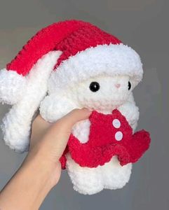 Christmas Bunny Plushie