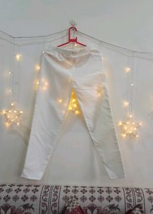 Off White Cotton Ethnic Pants✨️
