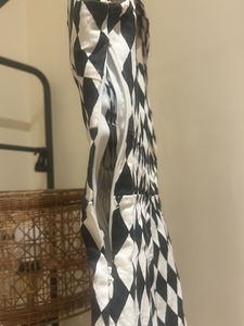 Zara Diamond Pattern Romper jumpsuit