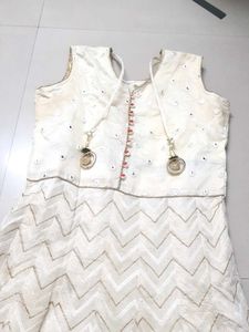 Festive Ethnic Gown With Beading And Design