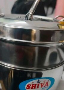 Brand New 2 Tier Steel Tiffin Box