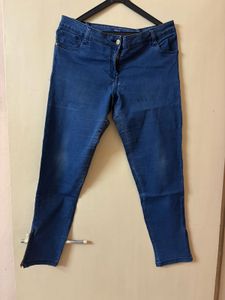 Blue Denim Jeans By Wills Lifestyle