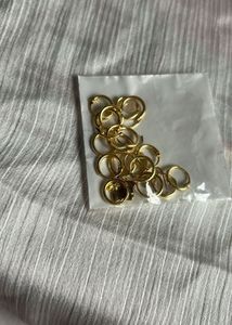 Mini Gold Hoop Earring Charms