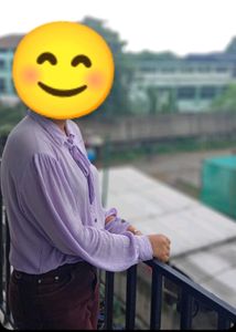 Purple Linen Shirt 💜