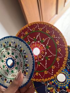 CD Art Acrylic Painting.