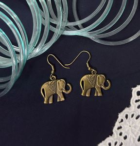 Rajasthani Elephant Earring 🦢