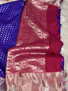 Royal Blue Kanchipuram Silk Saree