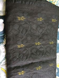 Black Handloom Saree ✨️