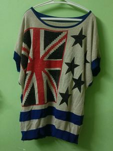 off shoulder Y2K newyork top