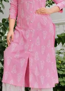 Kurta With Plazzo For Girls