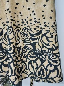 Patterned Fit &amp; Flare Dress