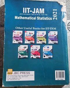 IIT-JAM Mathematical Statistics